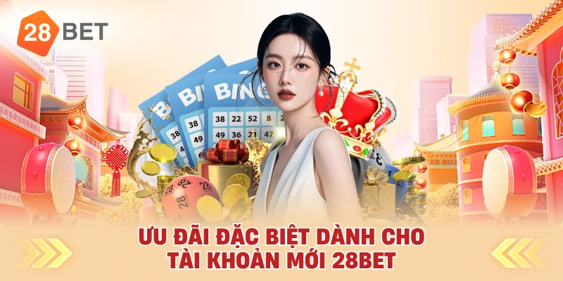 Ưu Đãi Đặc Biệt Dành Cho Tài Khoản Mới 28bet